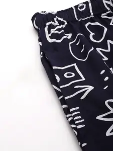 Leading Lady Conversational Printed Night suit