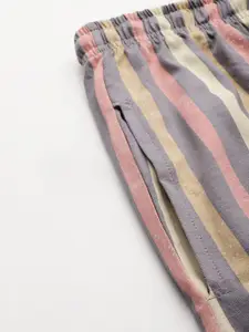 Leading Lady Striped Night suit