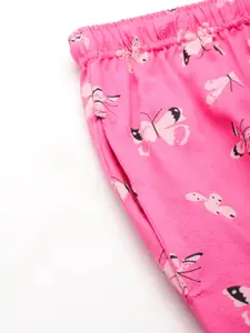 Leading Lady Printed Cotton Night Suit with Pyjama