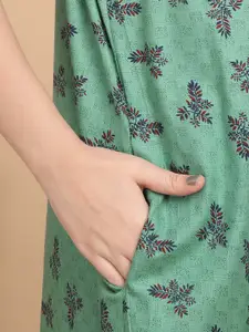 Sweet Dreams Women Floral Printed Maxi Nightdress