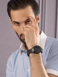 pierre cardin Men Dial & Stainless Steel Straps Analogue Watch CF.0404.SB