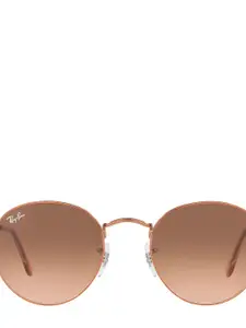 Ray-Ban Men Round Sunglasses with UV Protected Lens