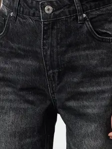 Trendyol Women Slash Knee Heavy Fade Jeans