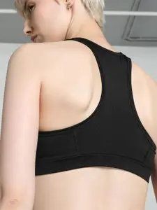 Puma dryCell Brand Logo Printed Full Coverage Lightly Padded Workout Bra 52779401