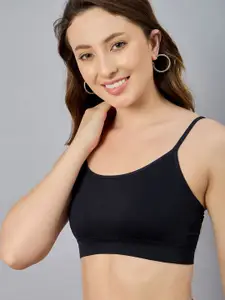 DressBerry Women Seamless Non-Wired Medium Coverage Everyday Solid Bra