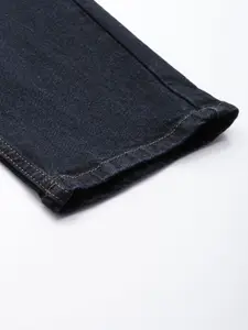 Flying Machine Men Mankle Relax Tapered Fit High-Rise Light Fade Stretchable Jeans