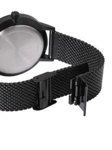 Armani Exchange Black Watch and Chain Set AX7162SET