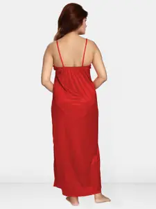 Be You Women Conversational Printed Maxi Nightdress