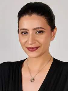 AQUASTREET 18K Silver Plated Waterproof Anti Tarnish Balloon Design Initial-D Pendant