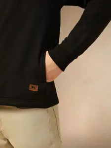 Dennis Lingo Mock Collar Cotton Pullover