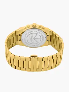 Mathey-Tissot Swiss Made Zeus Chrono Gold Stainless Steel Dial Quartz Men Watch-H118CHPDI