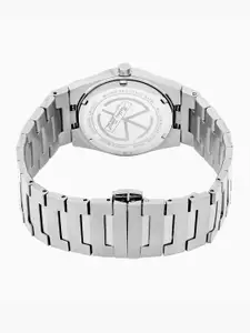 Mathey-Tissot Women Swiss Made Zeus Stainless Steel Silver Dial Quartz Watch - D118AS