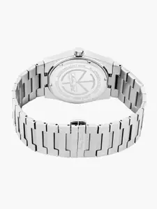 Mathey-Tissot Swiss Made Zeus Stainless Steel Silver Dial Quartz Men's Watch- H118AS