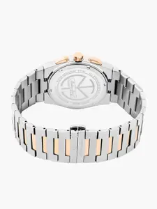 Mathey-Tissot Men Swiss Made Zeus Chrono Two Tone Stainless Steel Quartz Watch-H118CHRS