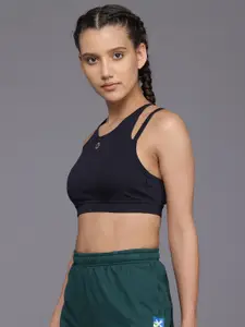 HRX by Hrithik Roshan Styled Back Medium Coverage Lightly Padded Workout Bra KY018_03