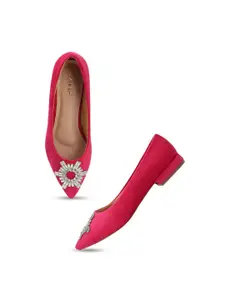 Lavie Women Party Pointed Toe Slip On Ballerinas Flats