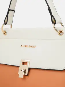 Allen Solly Colourblocked Structured Satchel