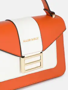 Allen Solly Colourblocked Structured Satchel