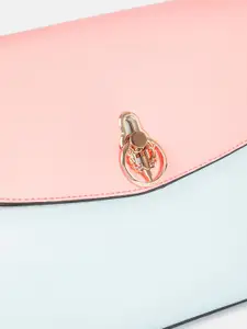 Allen Solly Colourblocked Structured Satchel