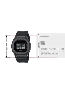 CASIO Men Dial & Cuff Straps Digital Chronograph Watch