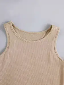 KALINI Women Crop Tank Top