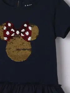 Juniors by Lifestyle Girls Pack of 2 Disney Mickey & Friends Printed Applique T-shirt