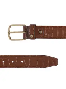 Allen Solly Men Textured Leather Belt