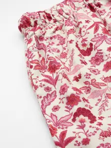 ETC Floral Printed Pure Cotton Night suit