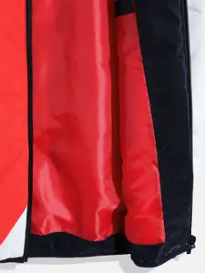 Monte Carlo Boys Colourblocked Hooded Padded Jacket