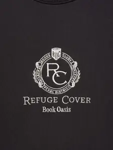 MANGO MAN Embroidered Pure Cotton Sweatshirt