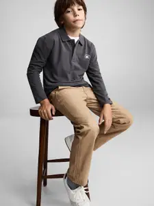 Mango Kids Boys Pure Cotton Trousers