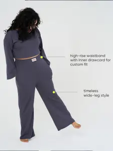 SPIRIT ANIMAL Self-Design Relaxed Fit Lounge Pants