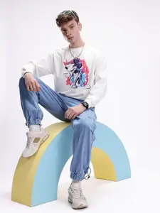 Kook N Keech Disney Mickey Mouse Printed Oversized Sweatshirt