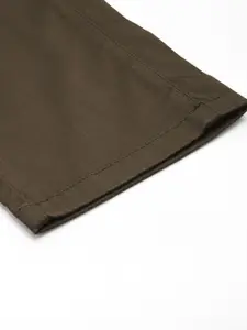 Arrow Men Slim Fit Low-Rise Trousers