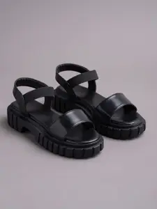 DressBerry Women Open Toe Platform Sandals