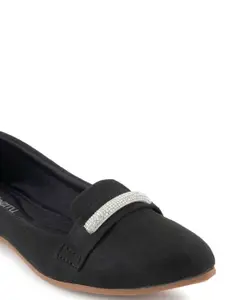 DressBerry Women Embellished Pointed Toe Ballerinas Flats