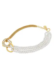 Isharya Brass Gold-Plated Necklace