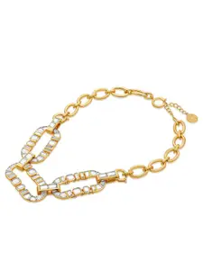 Isharya Brass Gold-Plated Necklace