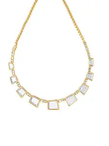 Isharya Brass Gold-Plated Necklace