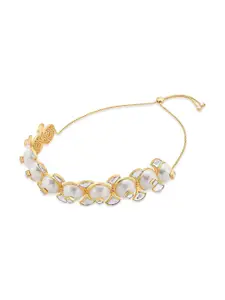 Isharya Brass Gold-Plated Choker Necklace