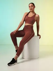 HRX by Hrithik Roshan Full Coverage Rapid-Dry Training Workout Bra HR_SS25_W_BA_KT126_03_C