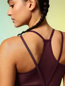 HRX by Hrithik Roshan Brand Logo Printed Rapid-Dry Running Bran