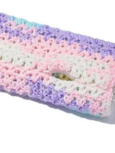 Magic Needles Women Patterned Acrylic Winter Gloves & Legwarmers