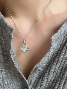 MYKI Silver-Plated Quirky Pendants with Chains