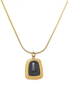 MYKI Gold-Plated Quirky Pendants with Chains