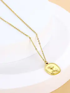 MYKI Gold-Plated Quirky Pendants with Chains