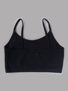 SOIE Girls Pack of 3 Cotton Spandex Super Soft Training Bra