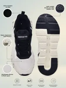 IMPAKTO Men Mesh Running Shoes