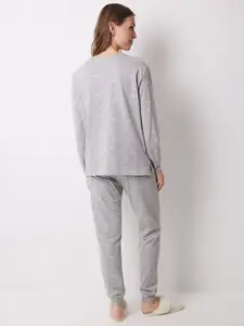 women'secret Harry Porter Printed T-Shirt & Pyjamas Night suit