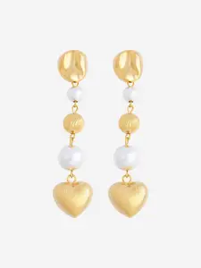 Kushal's Fashion Jewellery Spherical Drop Earrings